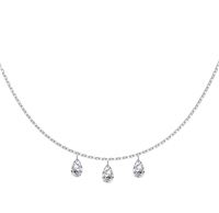 Collar Mujer in Plata Cubic Zirconia NSGLR40